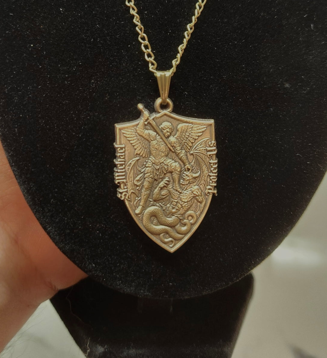 Saint Michael — Protect Us Pendant