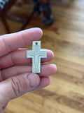 Pure Silver Crucifixion Cross