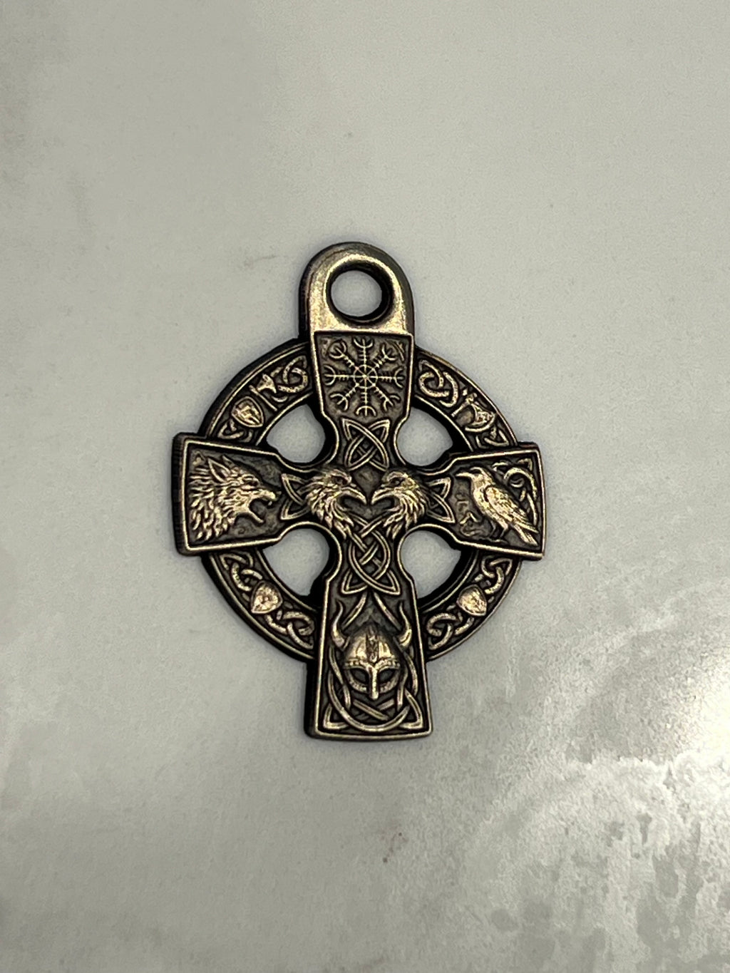 Viking Cross Pendant -- Digital Download -- Depthmap, SVG, & XCS File.