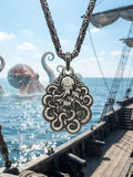 Octopus Vs Pirate Pendant