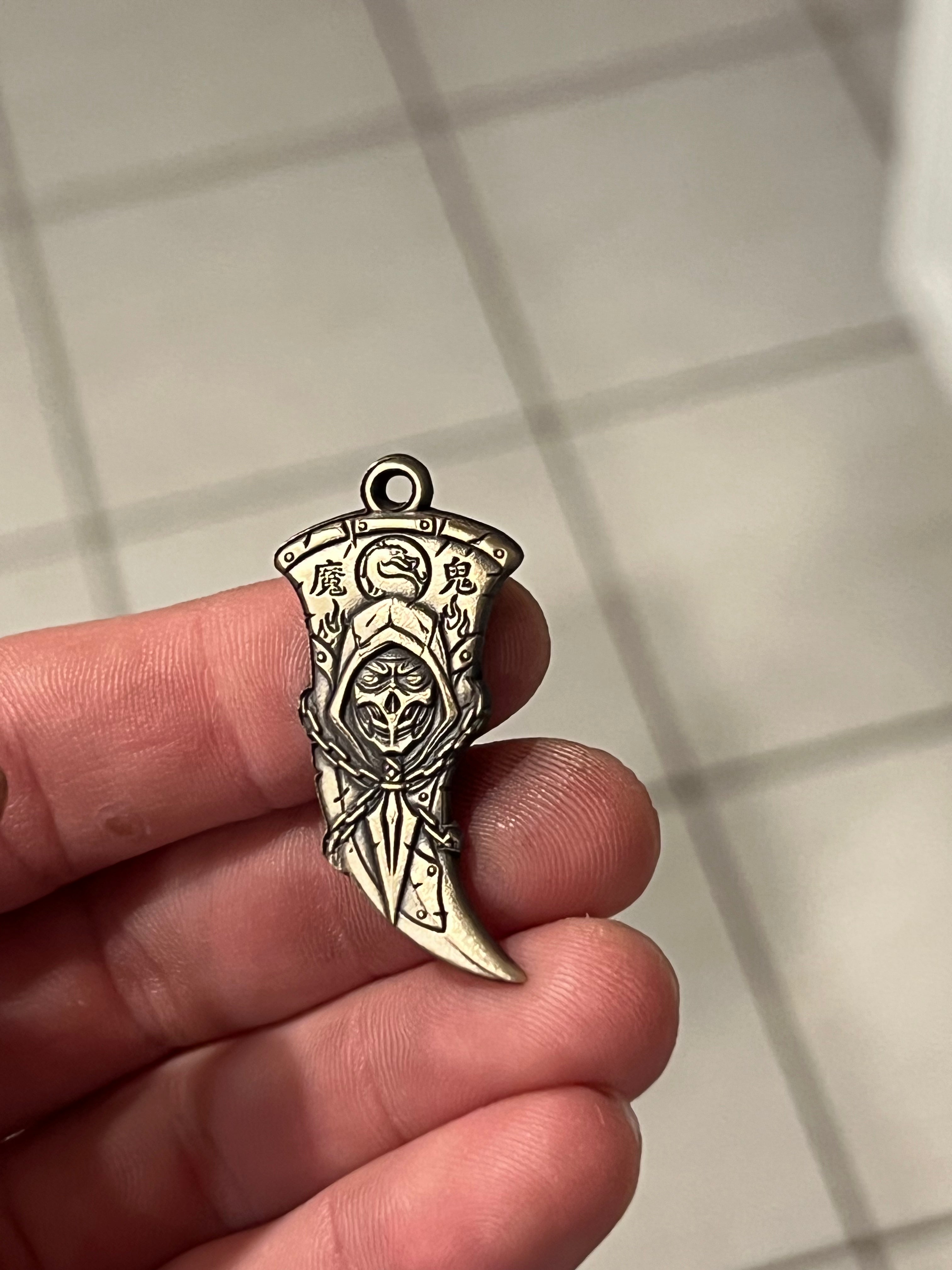 Digital Download -- Scorpion MK Pendant -- Outline, Depthmap, XCS File, & Instructions