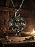 Viking Cross Pendant -- Digital Download -- Depthmap, SVG, & XCS File.