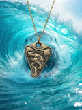 Digital Download -- Shark Tooth Pendant -- SVG, Depthmap, & XCS Files!