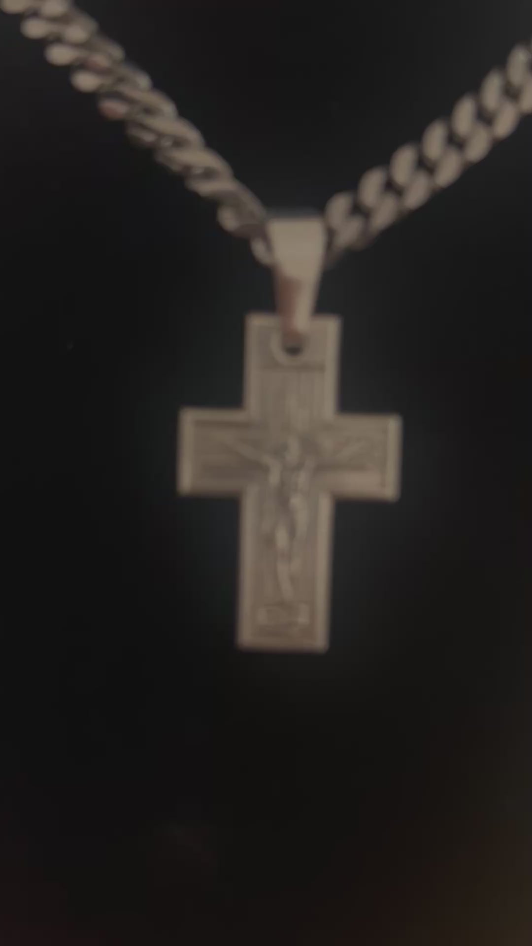 Pure Silver Crucifixion Cross