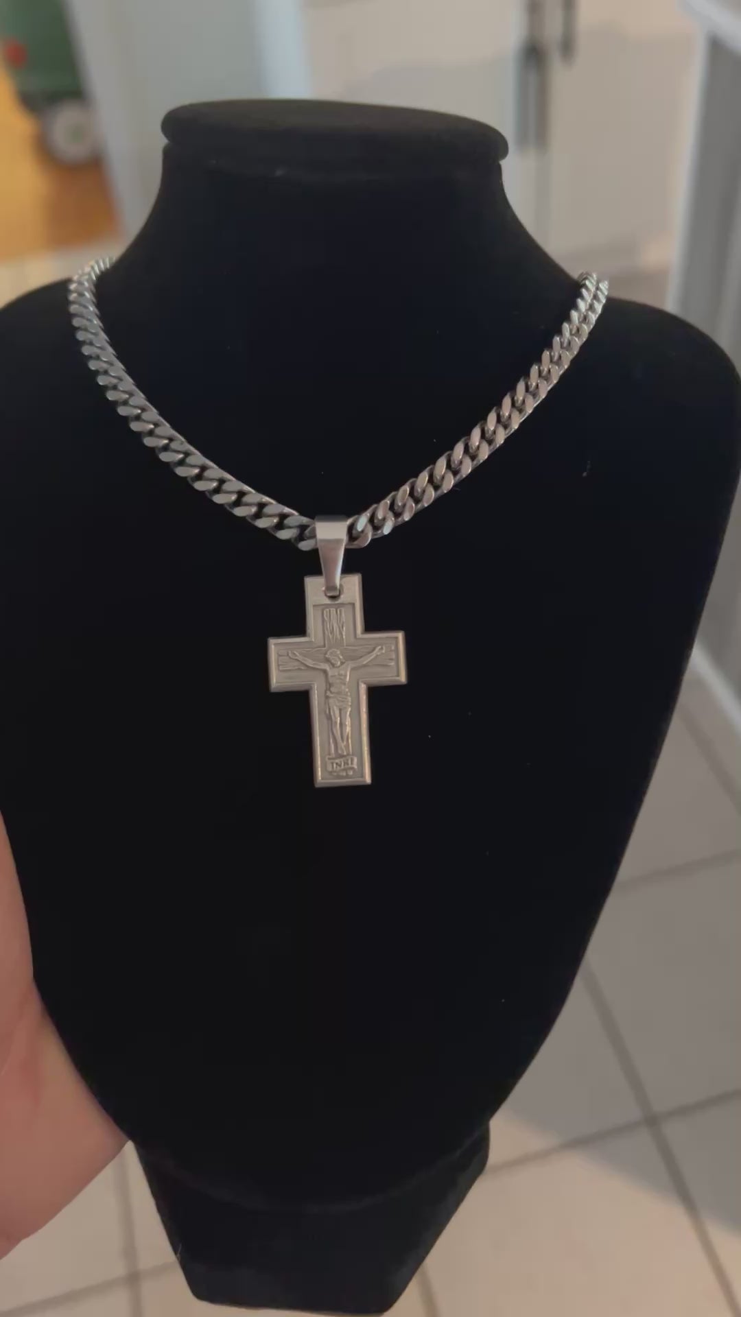 Pure Silver Crucifixion Cross